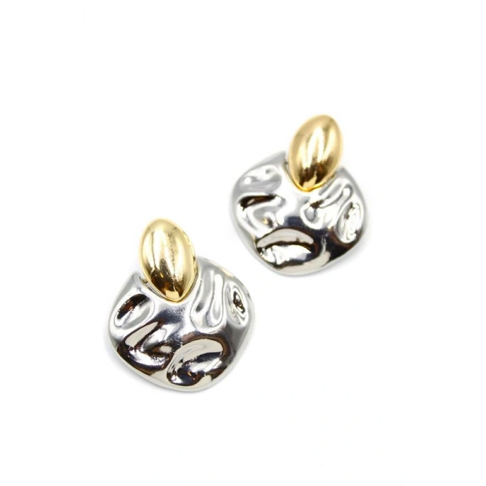 Metal Küpe - ÇOK RENKLİ