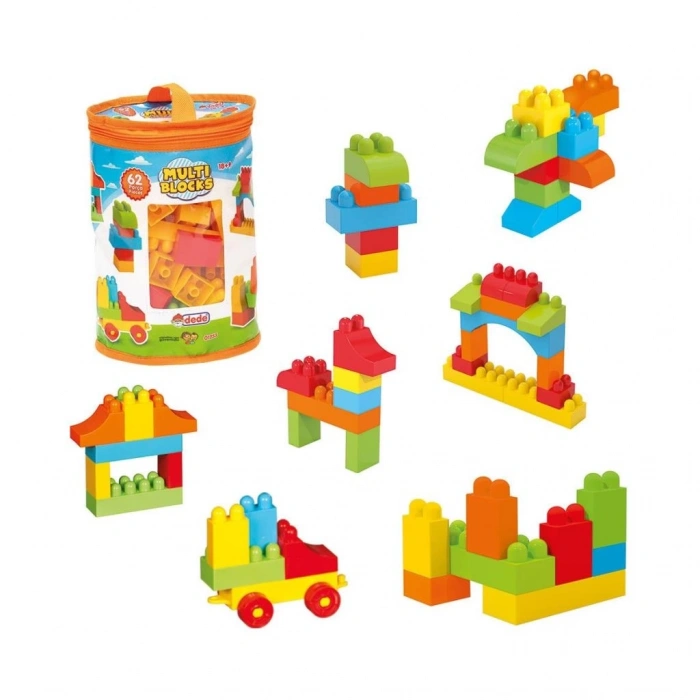 Mey İthalat® 01253 Multi Bloklar 62 Parça