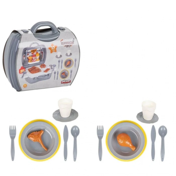 Mey İthalat® 03 368  Çantalı Barbekü Seti
