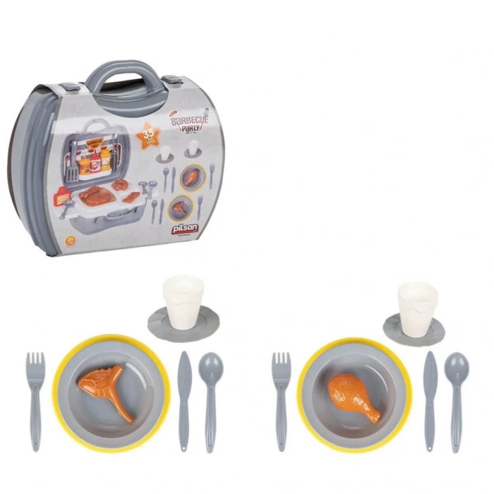 Mey İthalat® 03 368  Çantalı Barbekü Seti