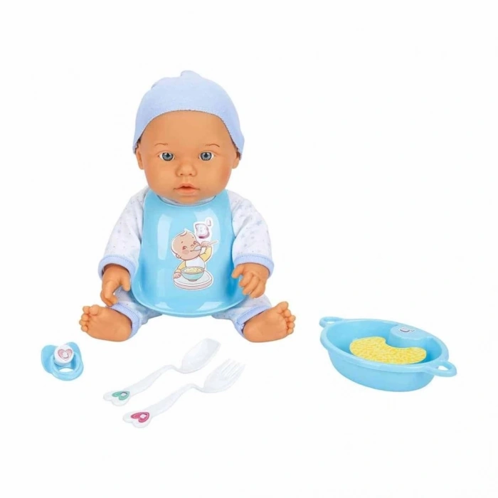 Mey İthalat® 030021  Yemek Zamanı Sesli Bebek Seti 35 cm / +3 yaş