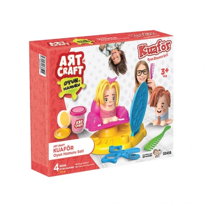 Mey İthalat® 03458 KUAFÖR OYUN HAMUR SET
