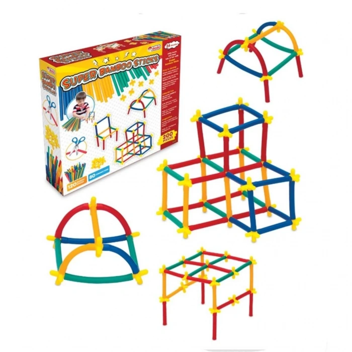 Mey İthalat® 03461 SÜPER BAMBU ÇUBUKLAR 200 PARÇA
