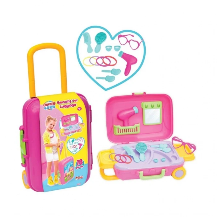 Mey İthalat® 03485  GÜZELLİK SET BAVULUM