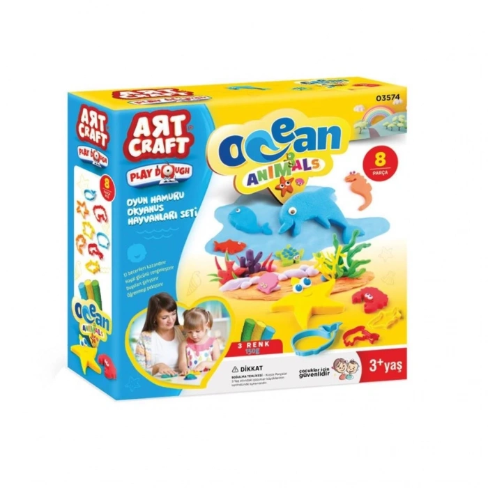Mey İthalat® 03574 OKYANUS HAY.SETİ OYUN HAMURU