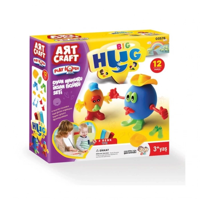 Mey İthalat® 03576 İNSAN FİGÜRÜ SETİ OYUN HAMURU 150 GR.