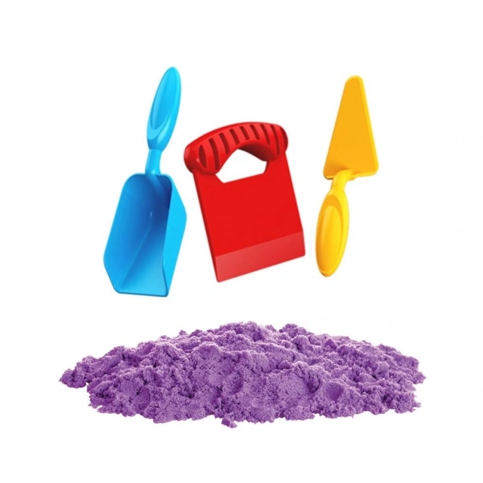 Mey İthalat® 03694 AKSESUARLI MOR KİNETİK OYUN KUMU 1000 GR