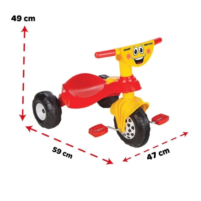 Mey İthalat® 07 132K Bisiklet Kırmızı - Oyuncak