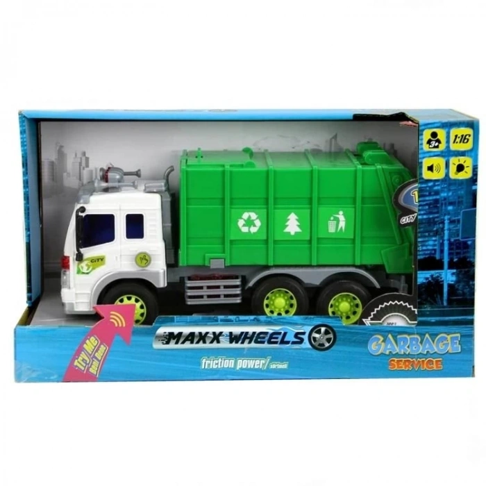 Mey İthalat® 1:16 Sürtmeli Geri Dönüşüm Araçları