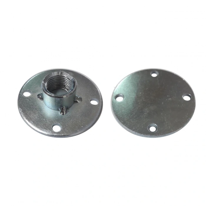 Mey İthalat® 1/2 Galvanizli Boru Flanşı Duvara Montaj İçin
