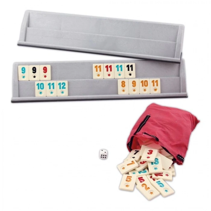 Mey İthalat® 1010129 Flash Plastik Okey Takımı ,Star okey