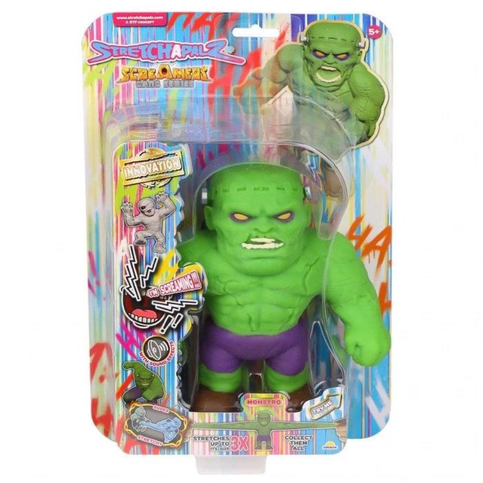 Mey İthalat® 1012358 Sesli Stretchapalz Screamers Gang Seri 16 cm -