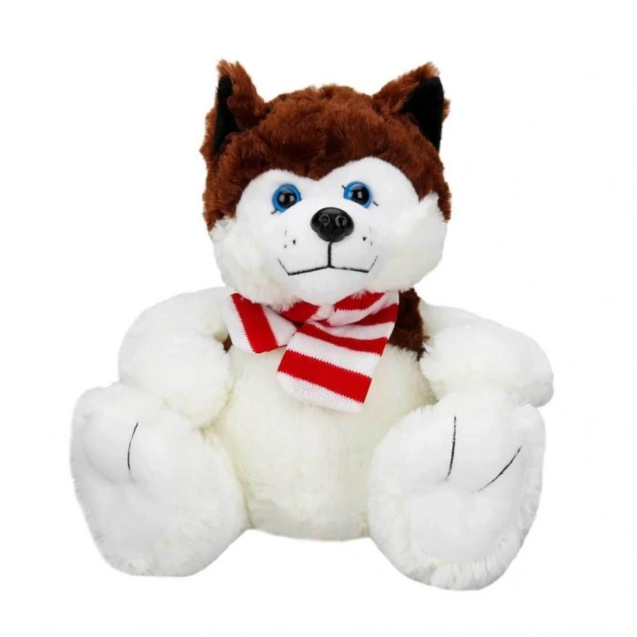 Mey İthalat® 1030 Oturan Husky Atkılı Köpek 30 cm