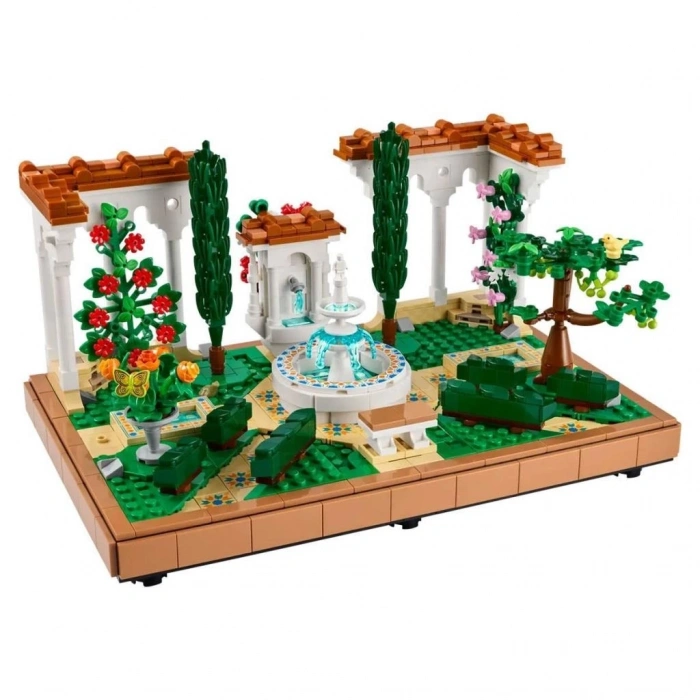 Mey İthalat® 10359  icons Çeşmeli Bahçe - Fountain Garden 1302 parça +18 yaş