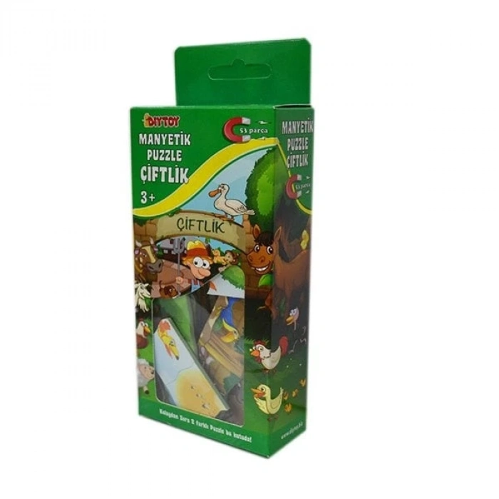 Mey İthalat® 1345 MANYETİK ÇİFTLİK PUZZLE