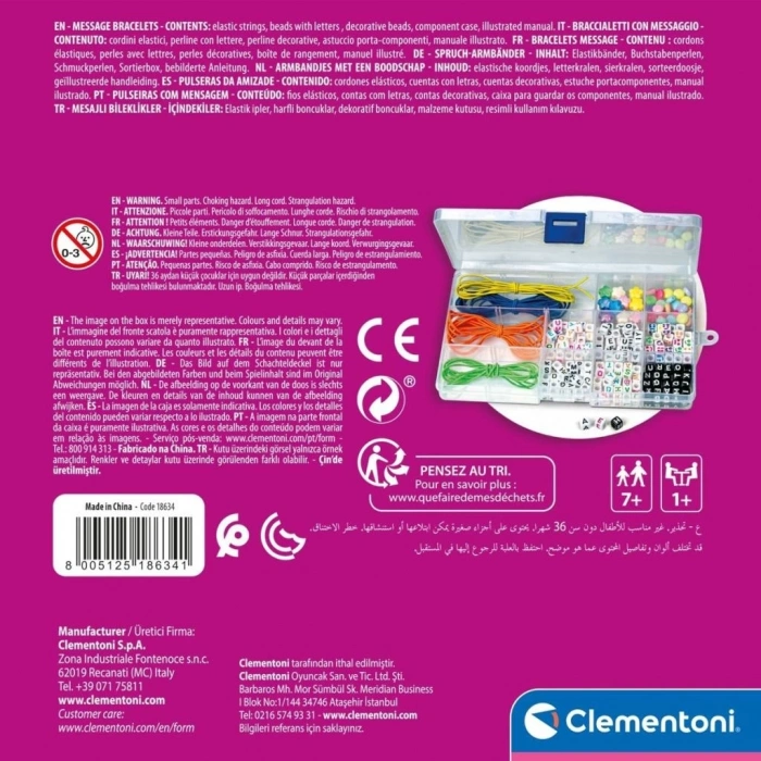 Mey İthalat® 18634 Crazy Chic - Mesaj Bileklikler