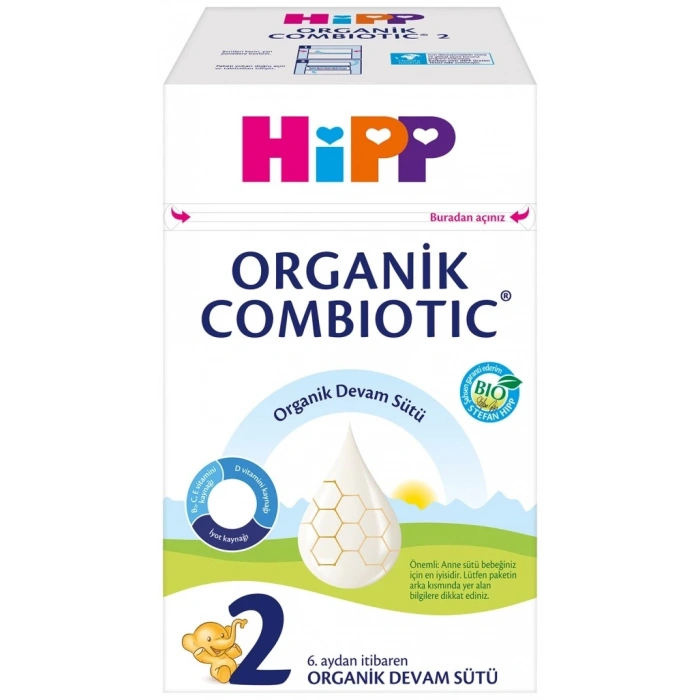 Mey İthalat®   2 Organik Combiotic Bebek Sütü 800 Gr