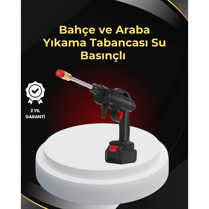 Mey İthalat® 2025 A Kalite 48V Şarjlı Yüksek Basınçlı Su Tabancası Orijinal Seri