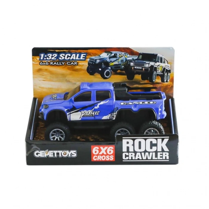 Mey İthalat® 2101 6X6 Arazi Aracı 1:32 -Gepettoys