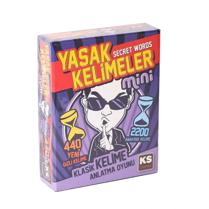 Mey İthalat® 25115 Mini Yasak Kelimeler Oyunu -KS Games