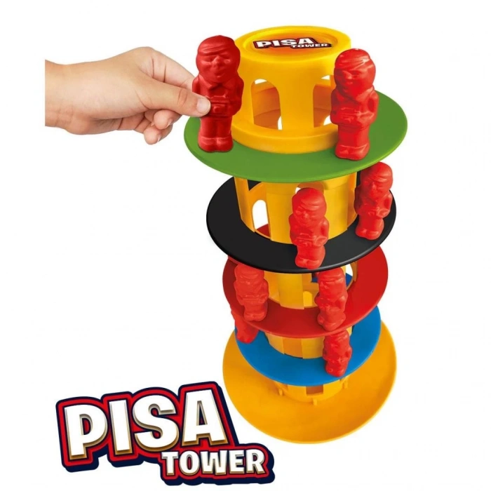 Mey İthalat® 25904 Pisa Tower Denge Oyunu -