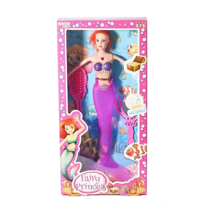 Mey İthalat® 267 Müzikli ve Işıklı Deniz Kızı -Efetoys