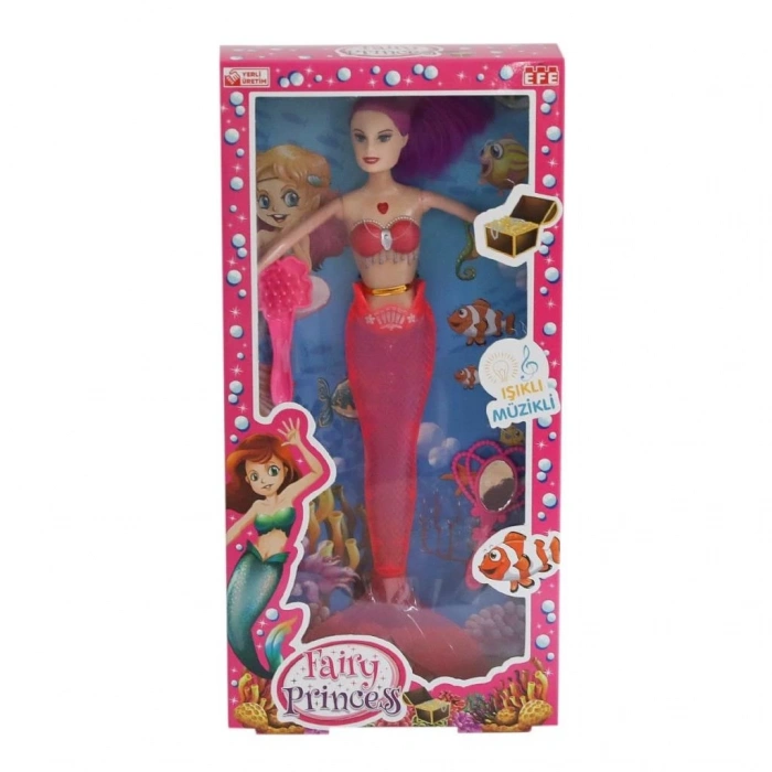 Mey İthalat® 267 Müzikli ve Işıklı Deniz Kızı -Efetoys