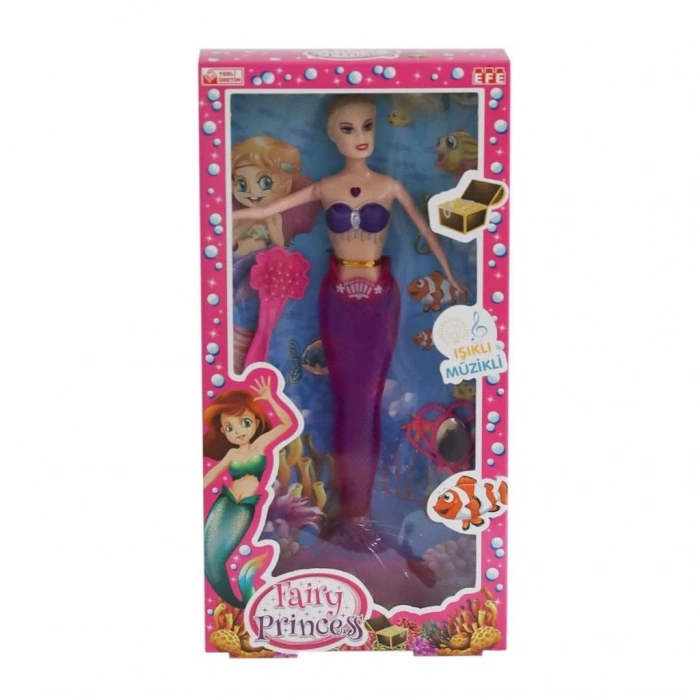 Mey İthalat® 267 Müzikli ve Işıklı Deniz Kızı -Efetoys