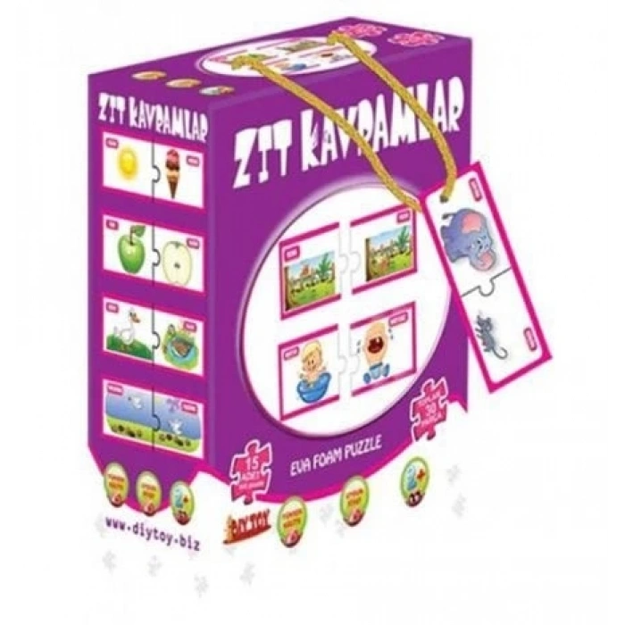Mey İthalat® 2945 ZIT KAVRAMLAR KUTULU 2 Lİ