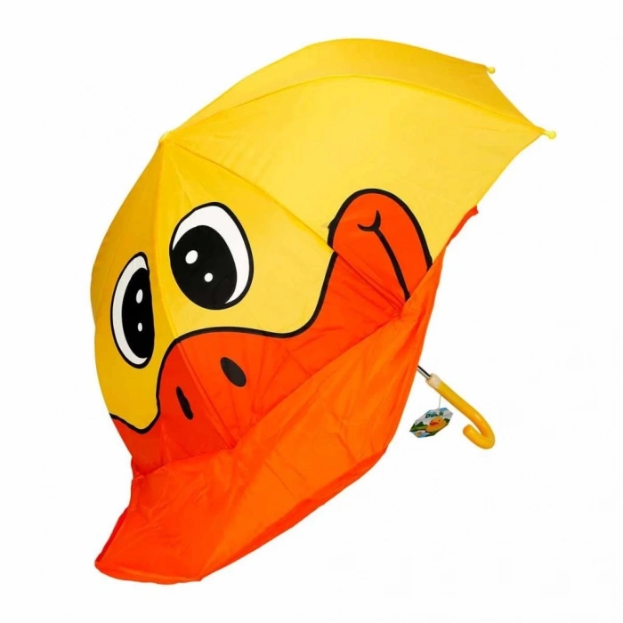 Mey İthalat® 2986 Ördek Şekilli Çocuk Şemsiyesi 45 cm -