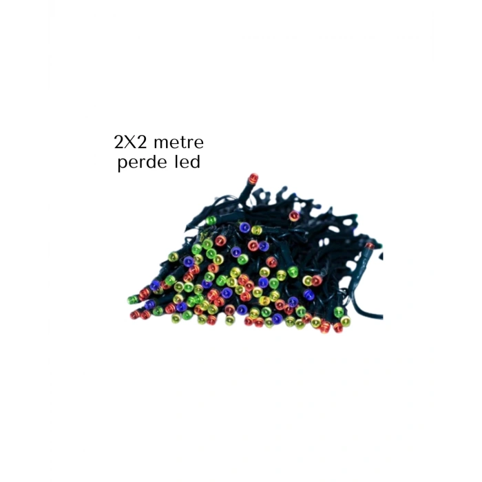 Mey İthalat® 2x2 Metre Perde LED Işık
