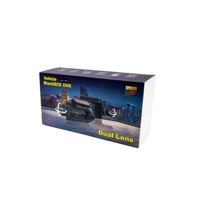 Mey İthalat® 3 inç IPS Ekranlı Full HD Araç Kamerası – WiFi, Gece Görüş ve Hareket Algılama Özellikli Dashcam