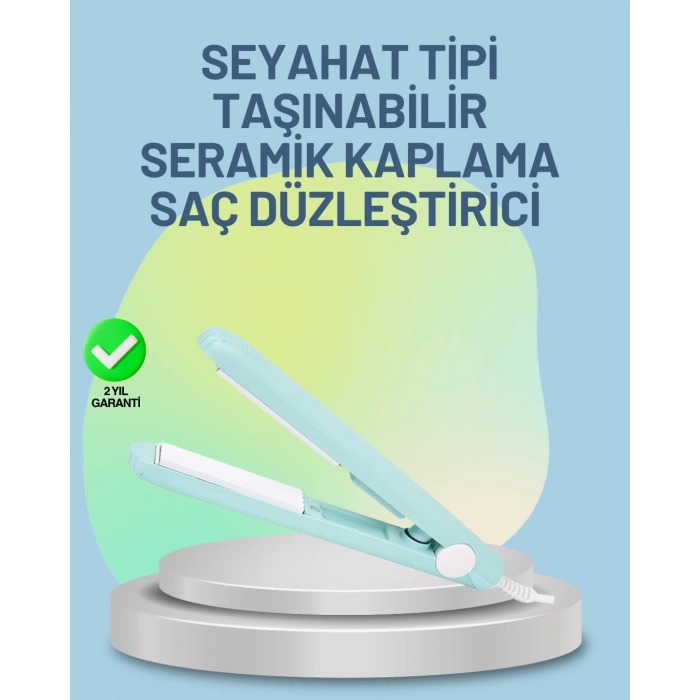 Mey İthalat® 30 Saniyede Isınan PTC Teknolojili Saç Şekillendirici – Sabit Isı Kontrollü, Hızlı Performans