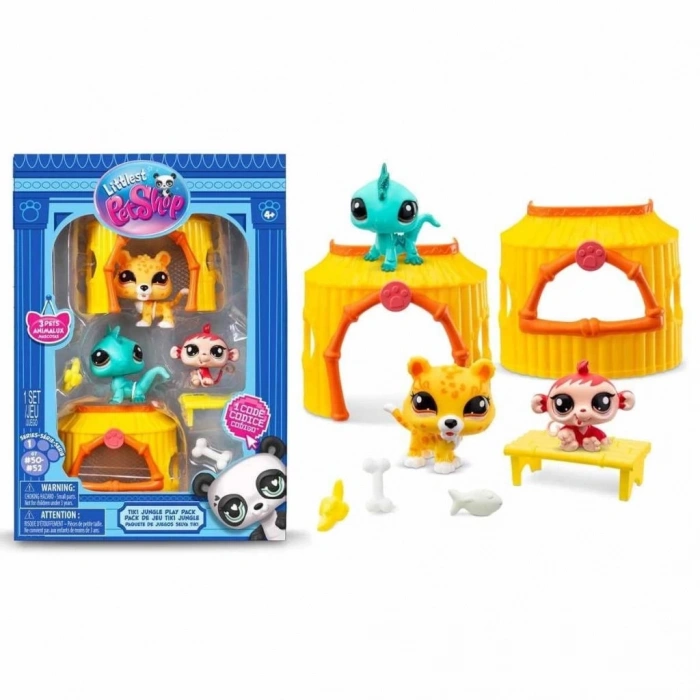 Mey İthalat® 3005158 Littlest Pet Shop Minişler Orman Oyun Seti S1 -