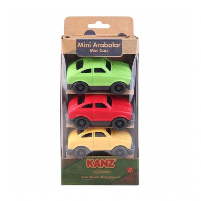 Mey İthalat® 30812 Enfal - 3lü Mini Arabalar +24 ay