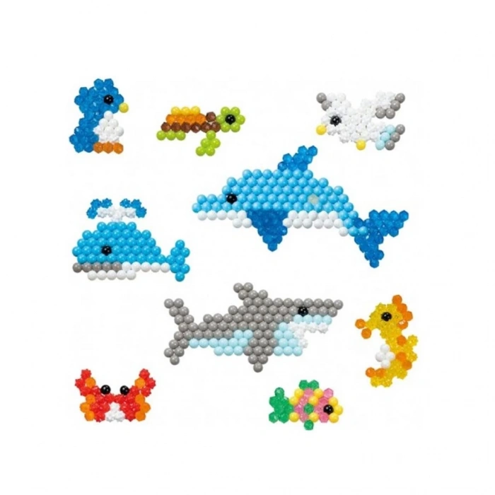 Mey İthalat® 31769 AquaBeads Okyanus Yaşamı / 600 parça / Epoch / +4 yaş