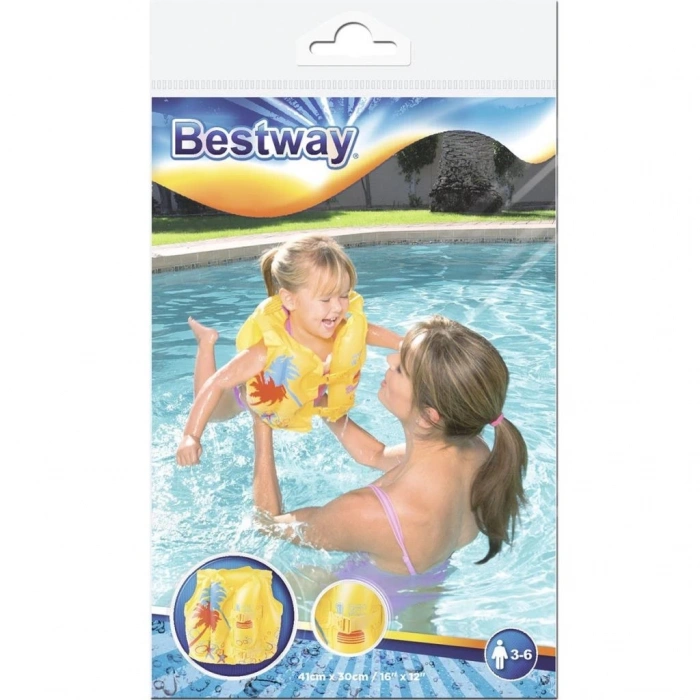 Mey İthalat®  32069 Tropikal Desenli Can Yeleği