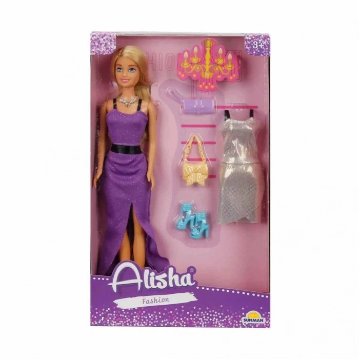 Mey İthalat® 3393 -RST-SIS Yedek Kıyafetli Bebek Set 29 cm