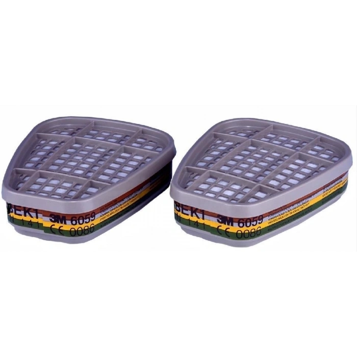 Mey İthalat® 3M 6059 ABEK1 Org. Asit ve Amonyak Buhar Filtresi
