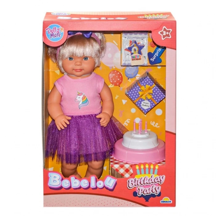 Mey İthalat® 40021 Doğum Günü Bebek 40 cm