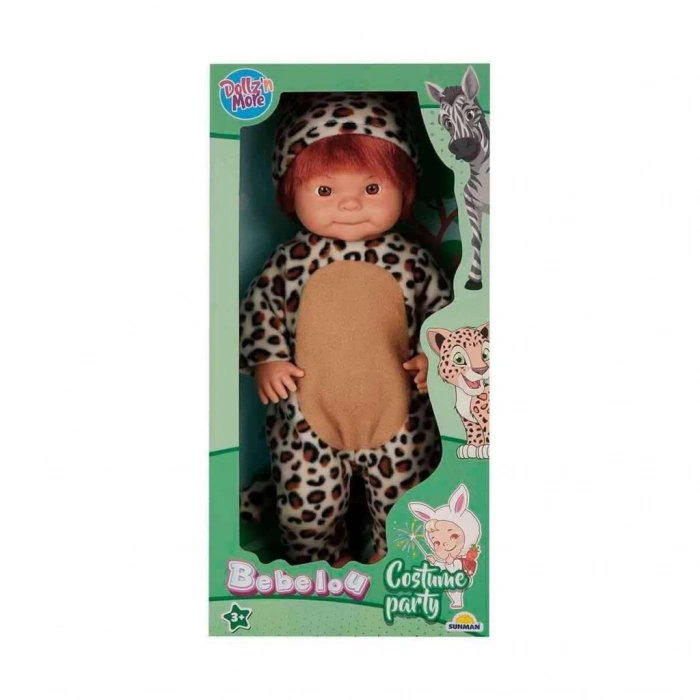 Mey İthalat® 40041 Hayvan Kostümlü Bebek 40 cm