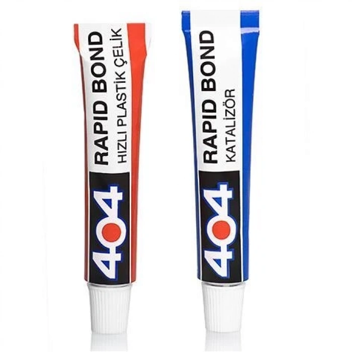 Mey İthalat® 404 Rapid Epoksi Plastik Çelik Yapıştırıcı 16 Gr