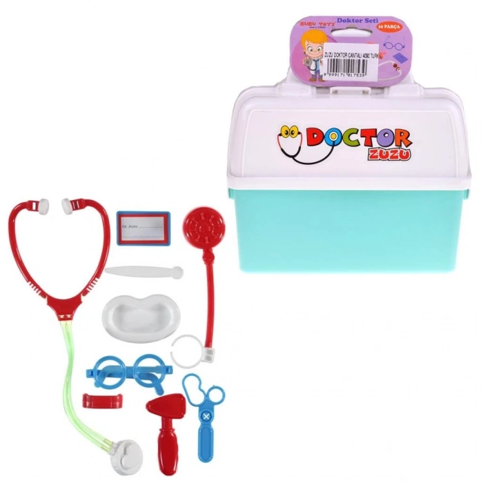 Mey İthalat® 4090 Çantalı Doktor Seti(Ürün oyuncaktır)