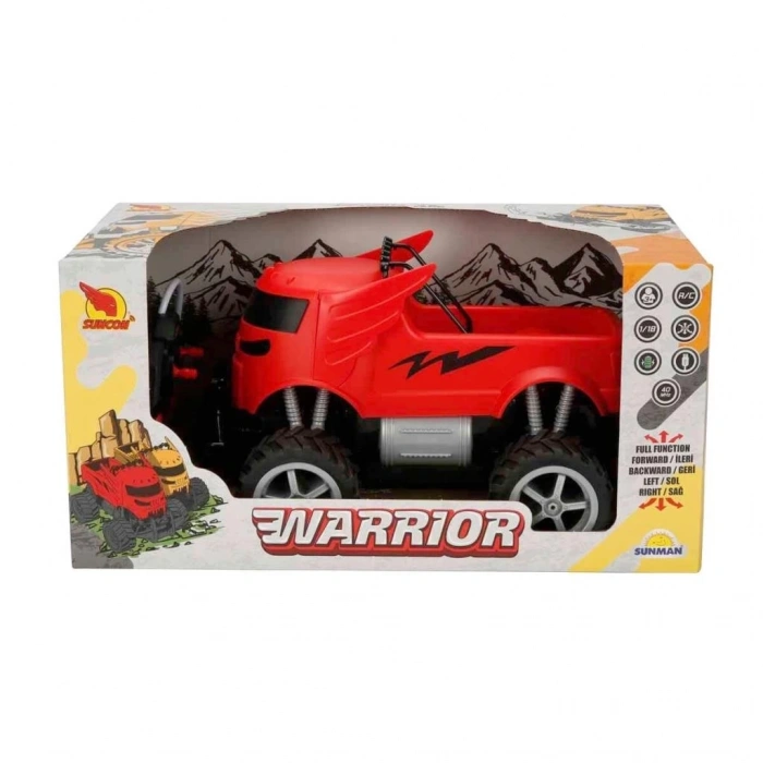 Mey İthalat® 4677 1:18  Warrior USB Şarjlı Uzaktan Kumandalı Araba 28 cm