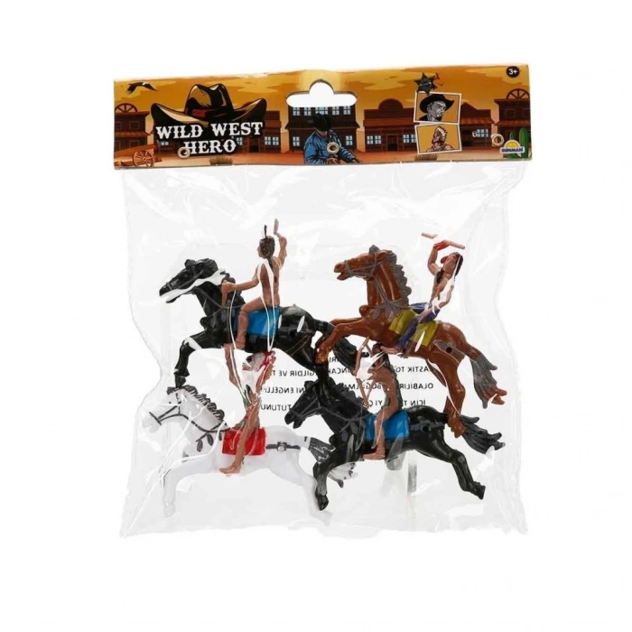 Mey İthalat® 4960 -RST-WES-KOVBOY OYUN SET POŞETLİ KRTL 2A