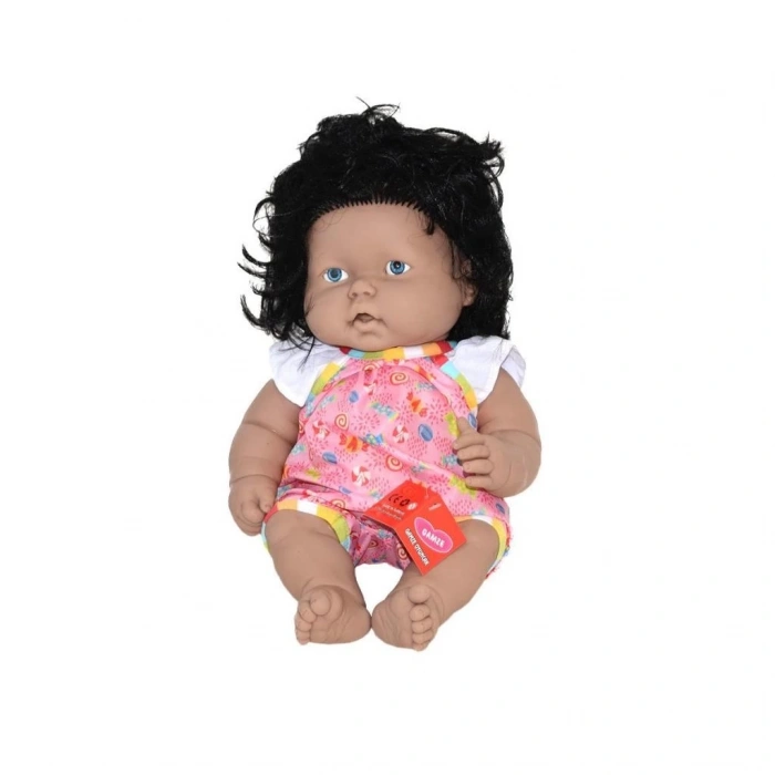 Mey İthalat® 5108 Gamze Tombul, Konuşan Saçlı Bebek 40 cm