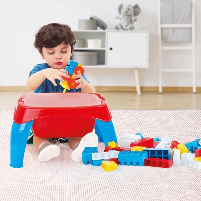 Mey İthalat® 5298 AKTIVITE OYUN MASASI 30PCS MEGA BLOK