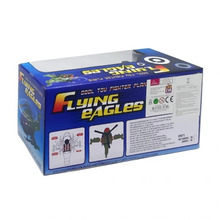 Mey İthalat® 5599B KUTULU PİLLİ HELİKOPTER 36
