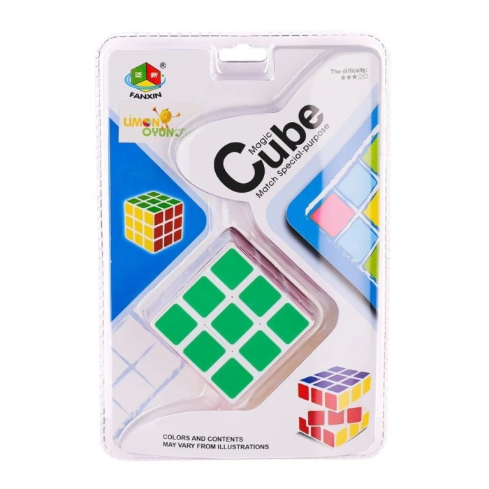 Mey İthalat® 581-5-5D Magic Zeka Küpü 3x3x3 -