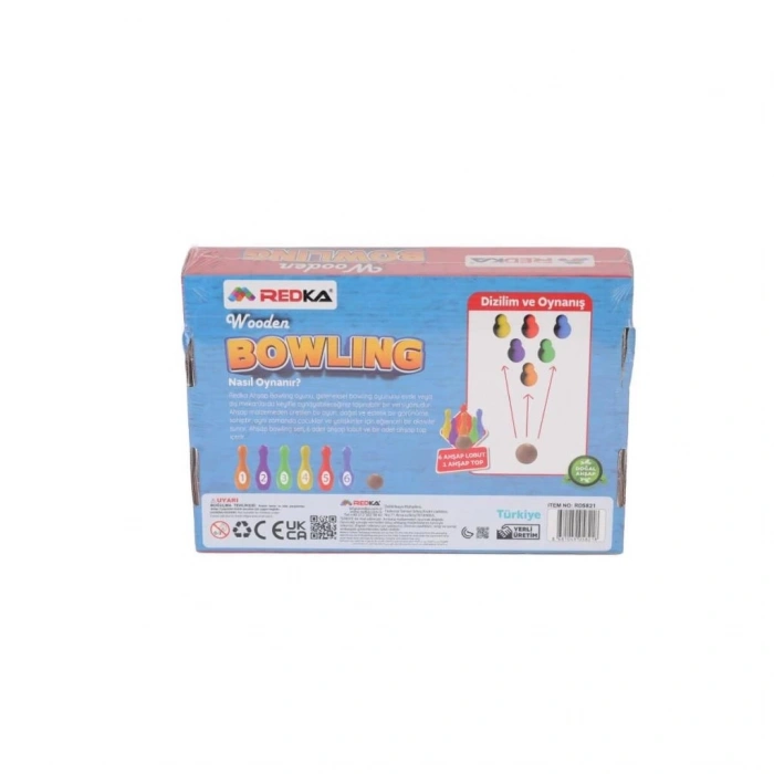 Mey İthalat® 5821  -Wooden Bowling